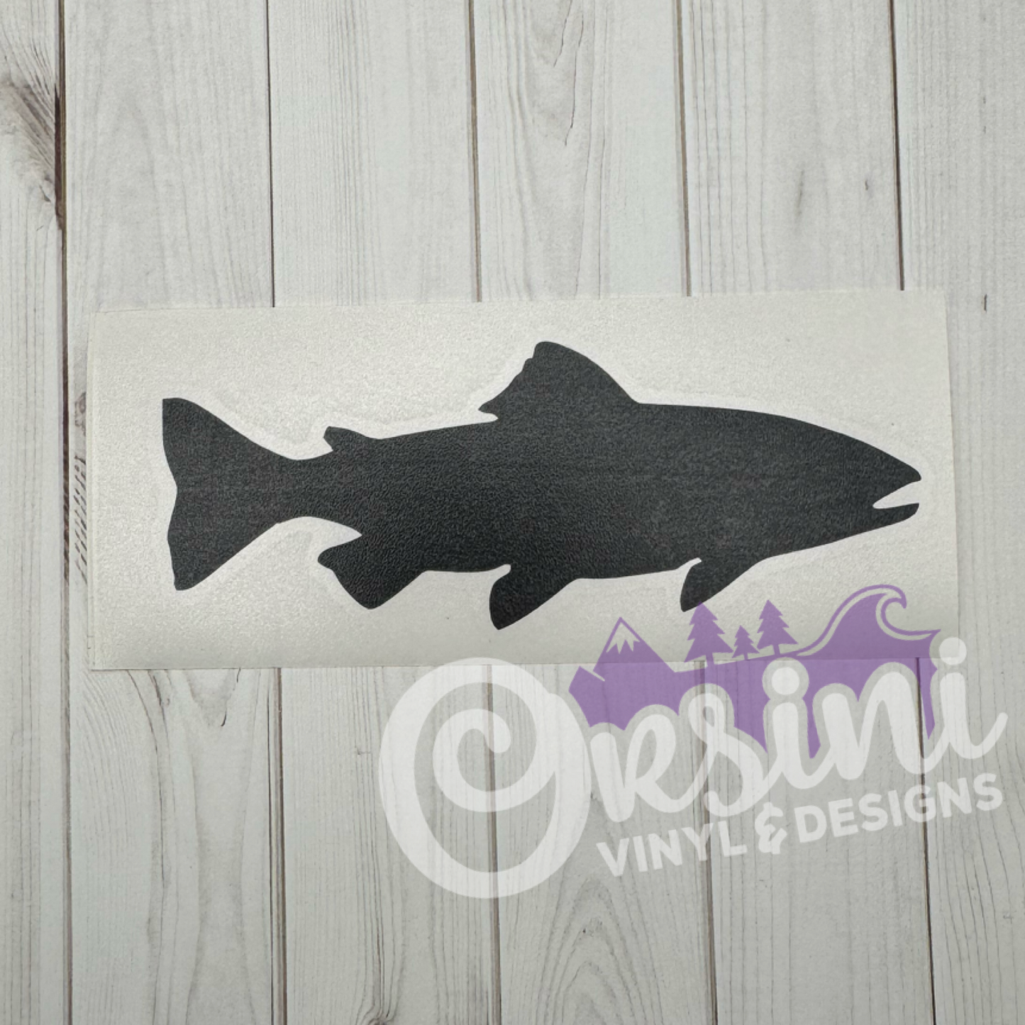 * Trout with Stars Decals (x2)