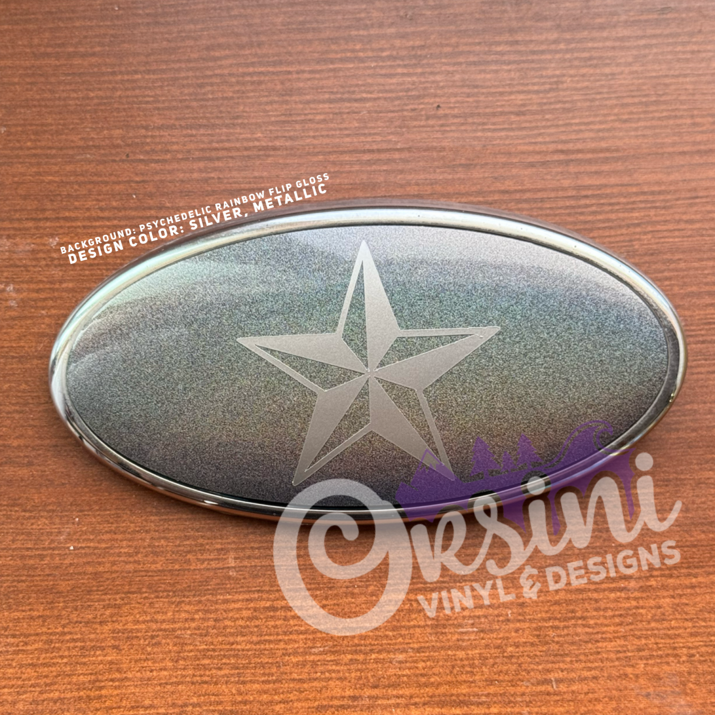 Nautical Star Emblem Overlay Decal Set