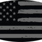 US Flag (Black & Gray) Emblem Overlay Decal Set