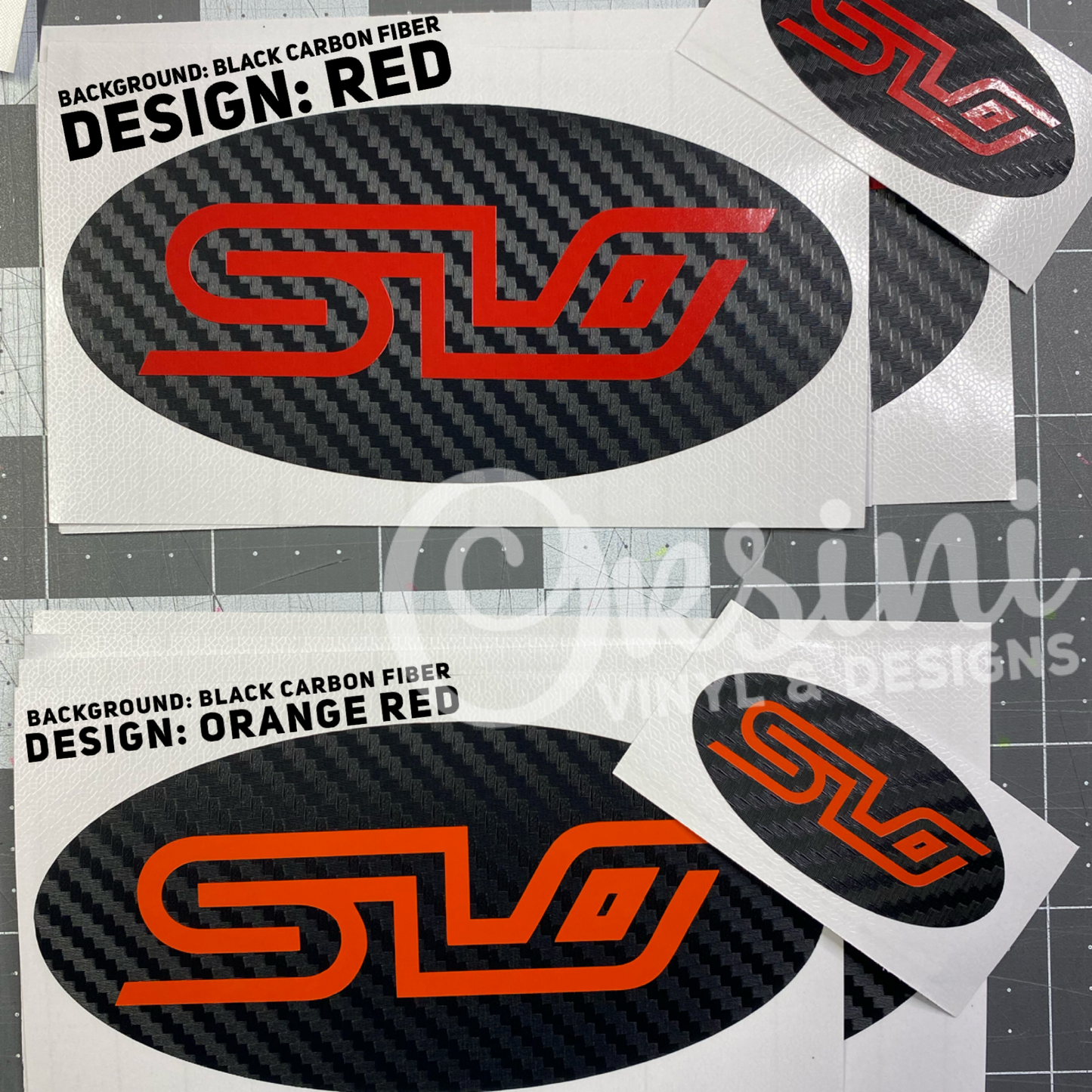 * SLO Emblem Overlay Decal Set