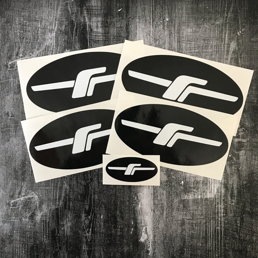 Forester F Emblem Overlay Decal Set **DOZENS of Color Combos Available**