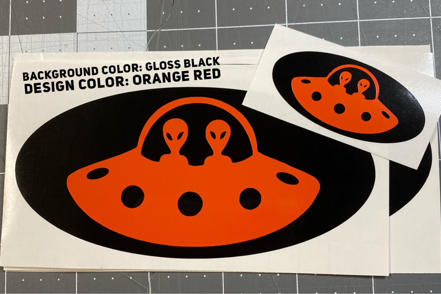 * UFO Emblem Overlay Decal Set
