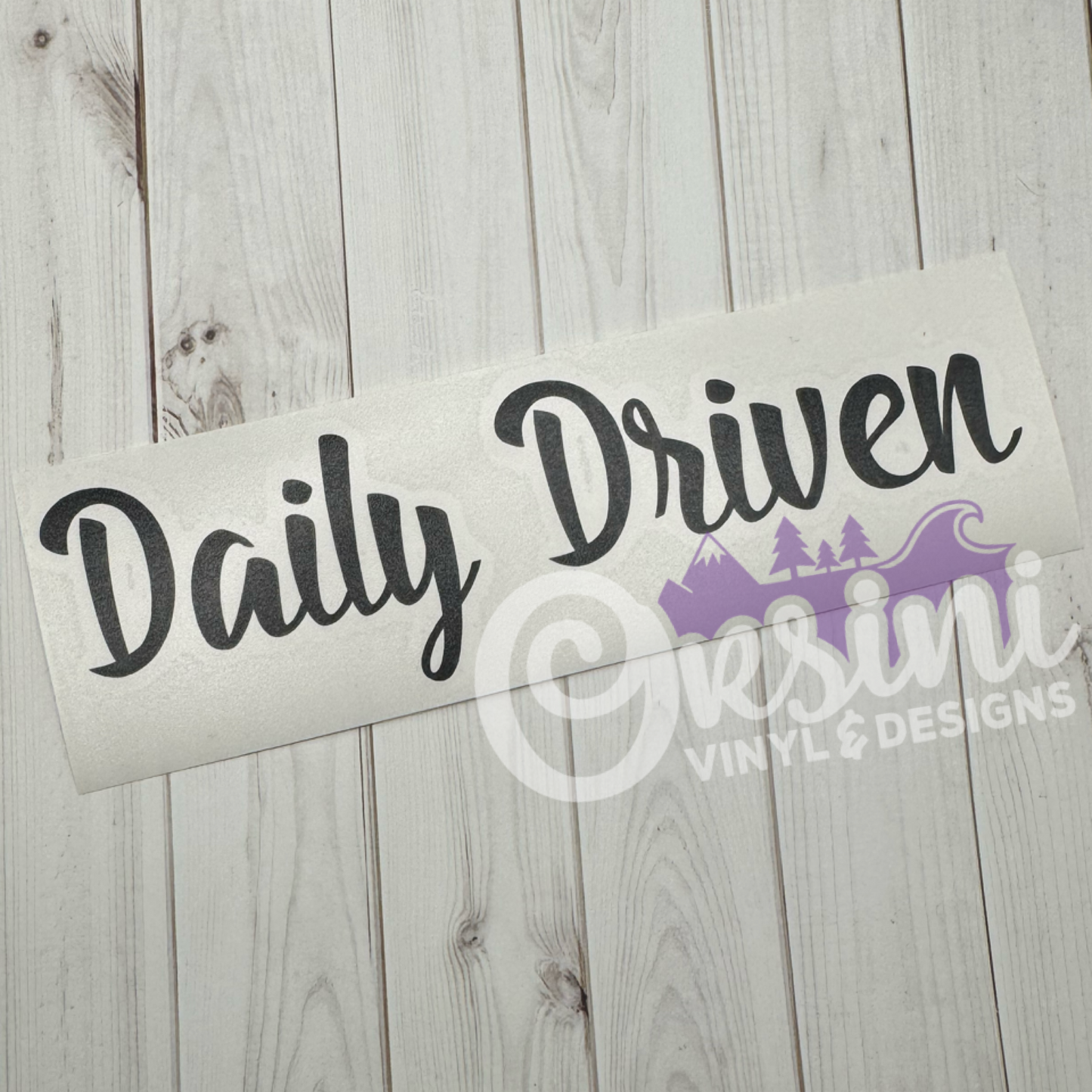 * Daily Driven Decals (x2)