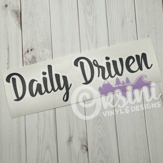 * Daily Driven Decals (x2)