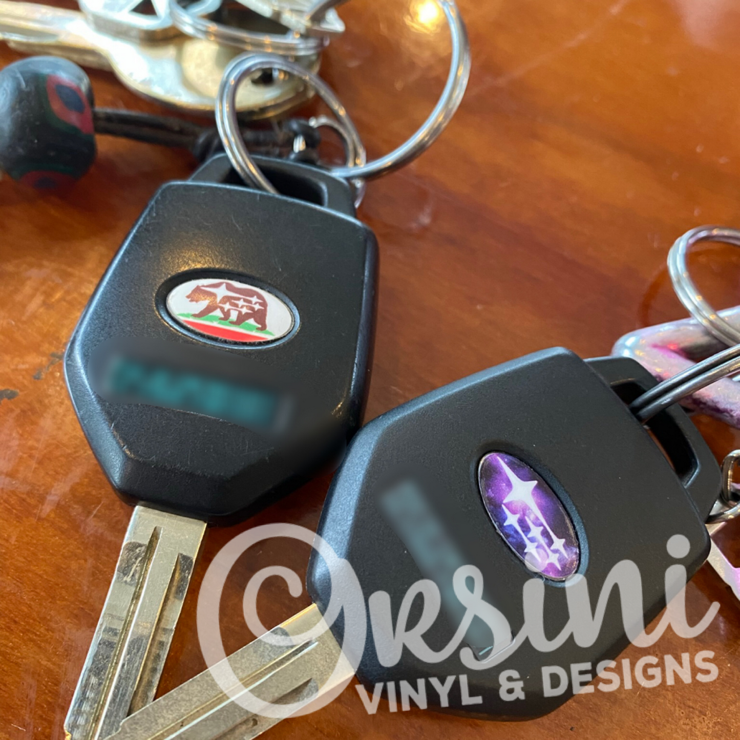 *Keyfob Emblem Overlay Set