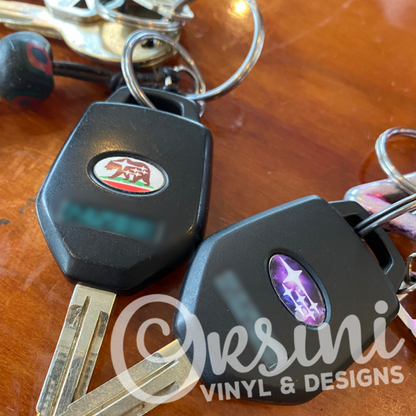 * Keyfob Emblem Overlay Set