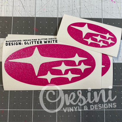 * Current Logo Emblem Overlay Decal Set