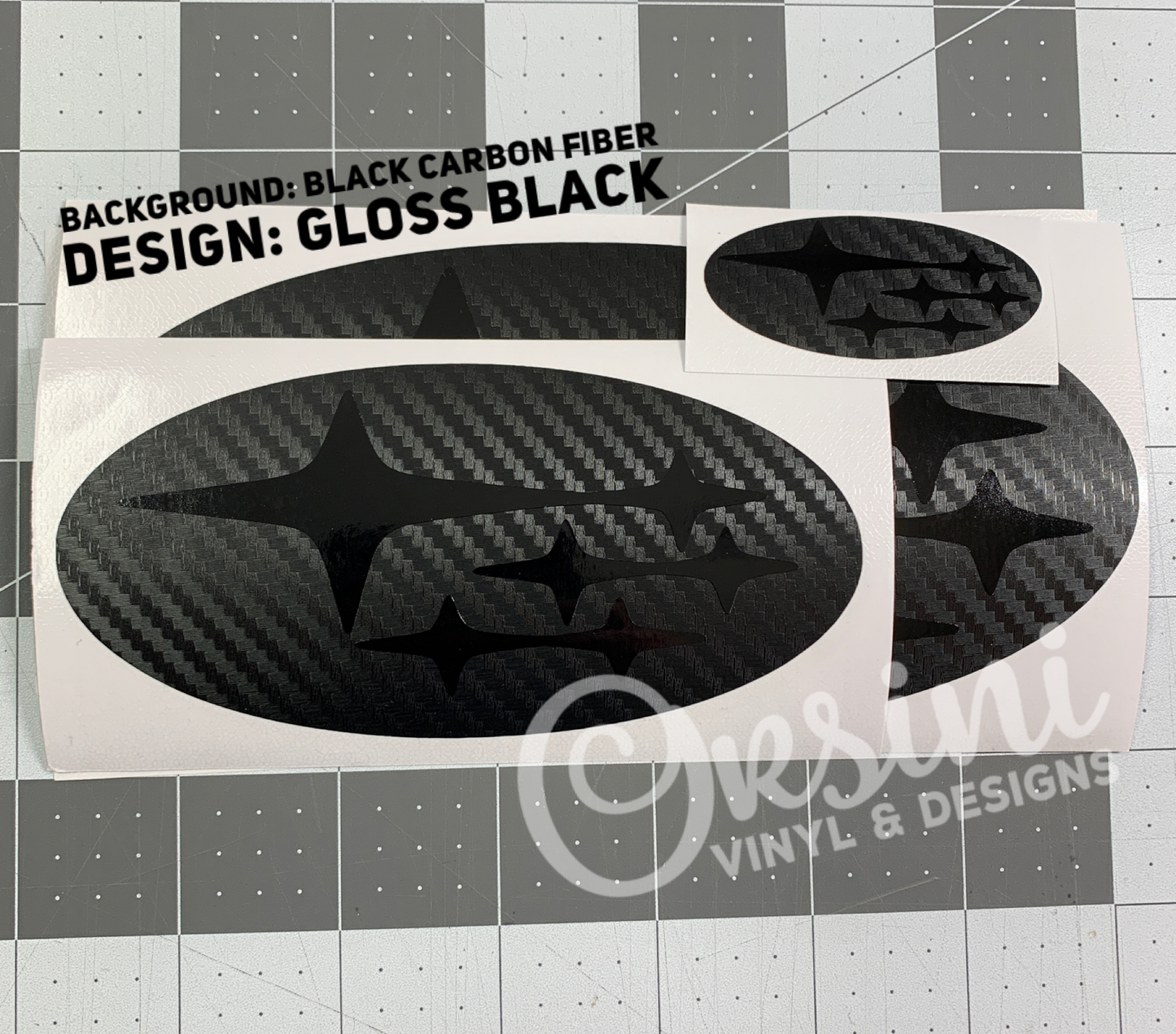 * Current Logo Emblem Overlay Decal Set