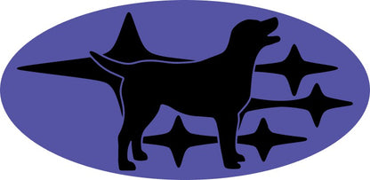 * YOUR DOG in Stars - Pick your breed! Emblem Overlay Decal Set