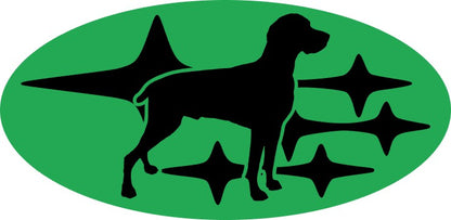 * YOUR DOG in Stars - Pick your breed! Emblem Overlay Decal Set