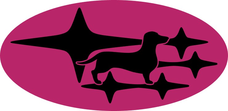 * YOUR DOG in Stars - Pick your breed! Emblem Overlay Decal Set