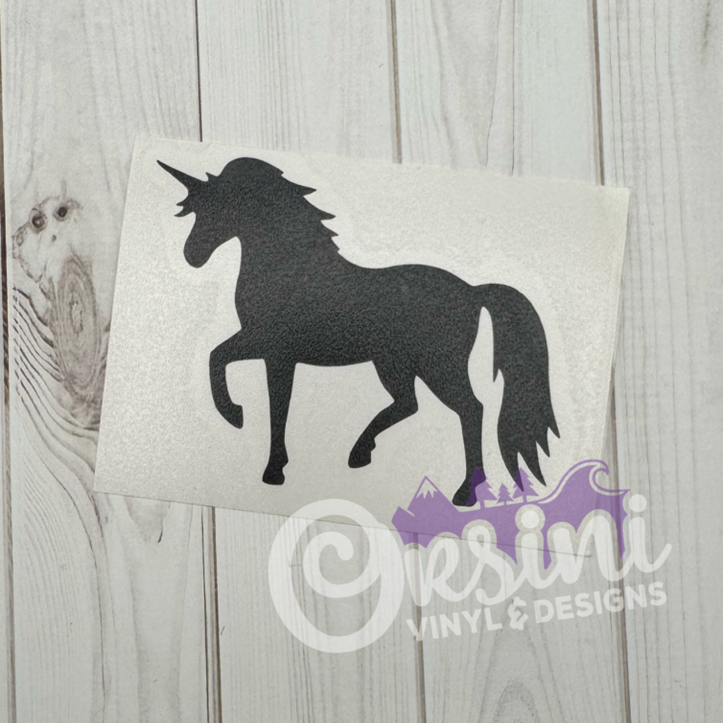 * Unicorn Decals (x2)