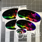 Rainbow Galaxy Emblem Overlay Decal Set