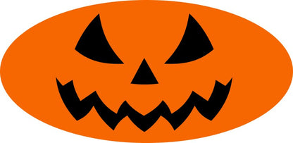 * Jack O Lantern - Angry Jack Emblem Overlay Decal Set