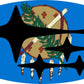 Oklahoma State Flag Emblem Overlay Decal Set