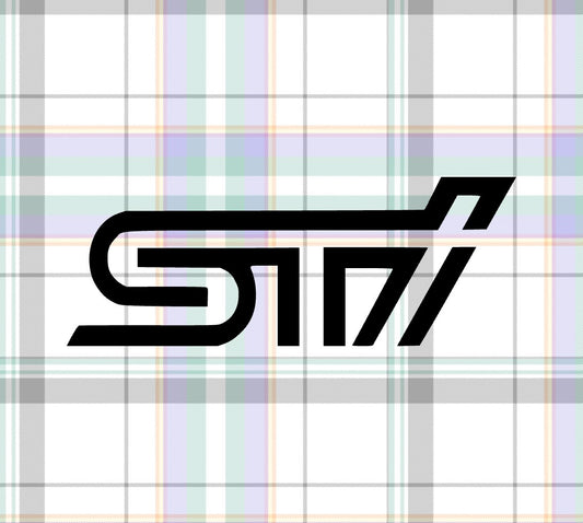 STi Logo Decal