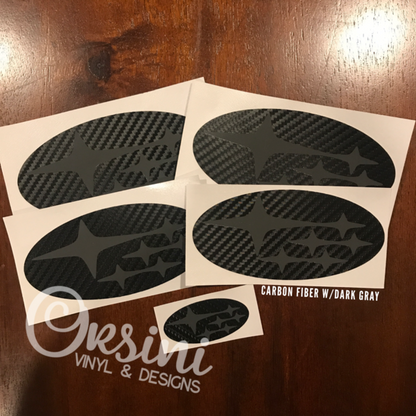 * Current Logo Emblem Overlay Decal Set