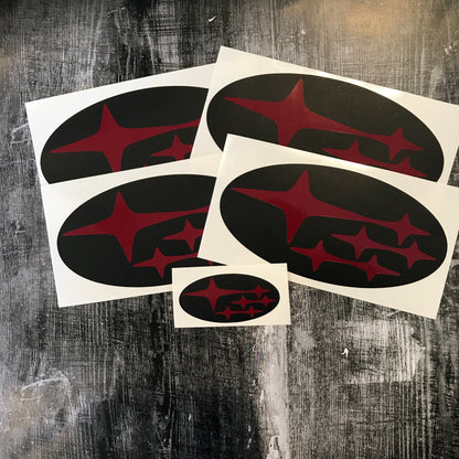 * Current Logo Emblem Overlay Decal Set