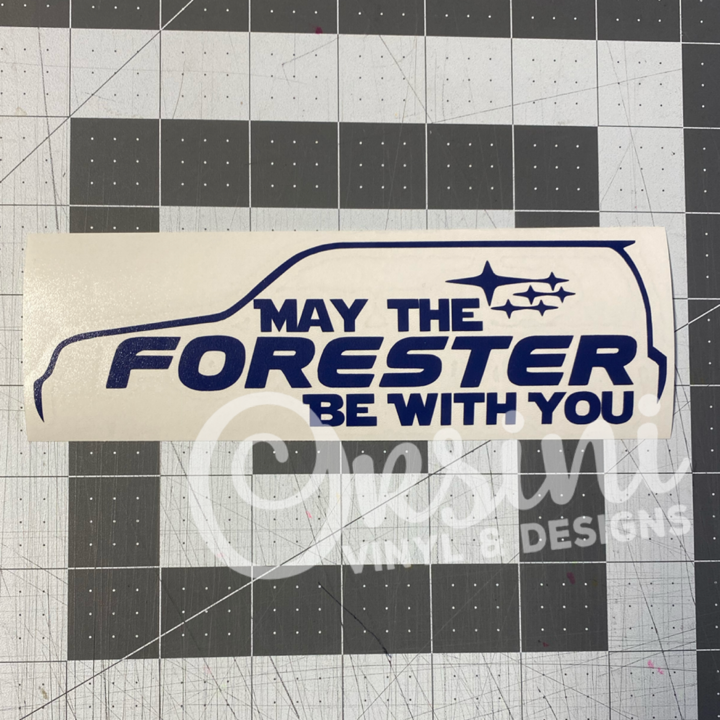 May The Forester Be With You Decal