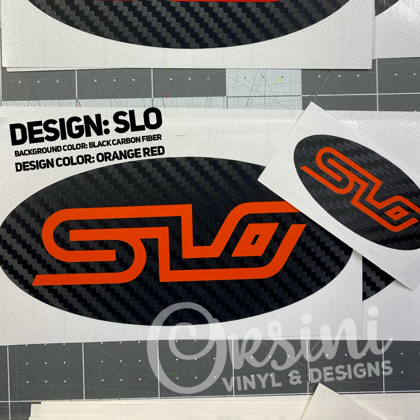 SLO Emblem Overlay Decal Set