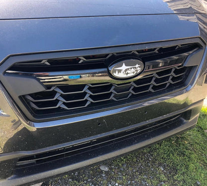 * 2018-2020 Crosstrek Grille Winglet OVERLAYS