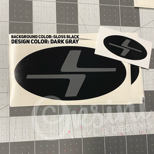 Legacy L7 Emblem Overlay Decal Set **DOZENS of Color Combos Available**
