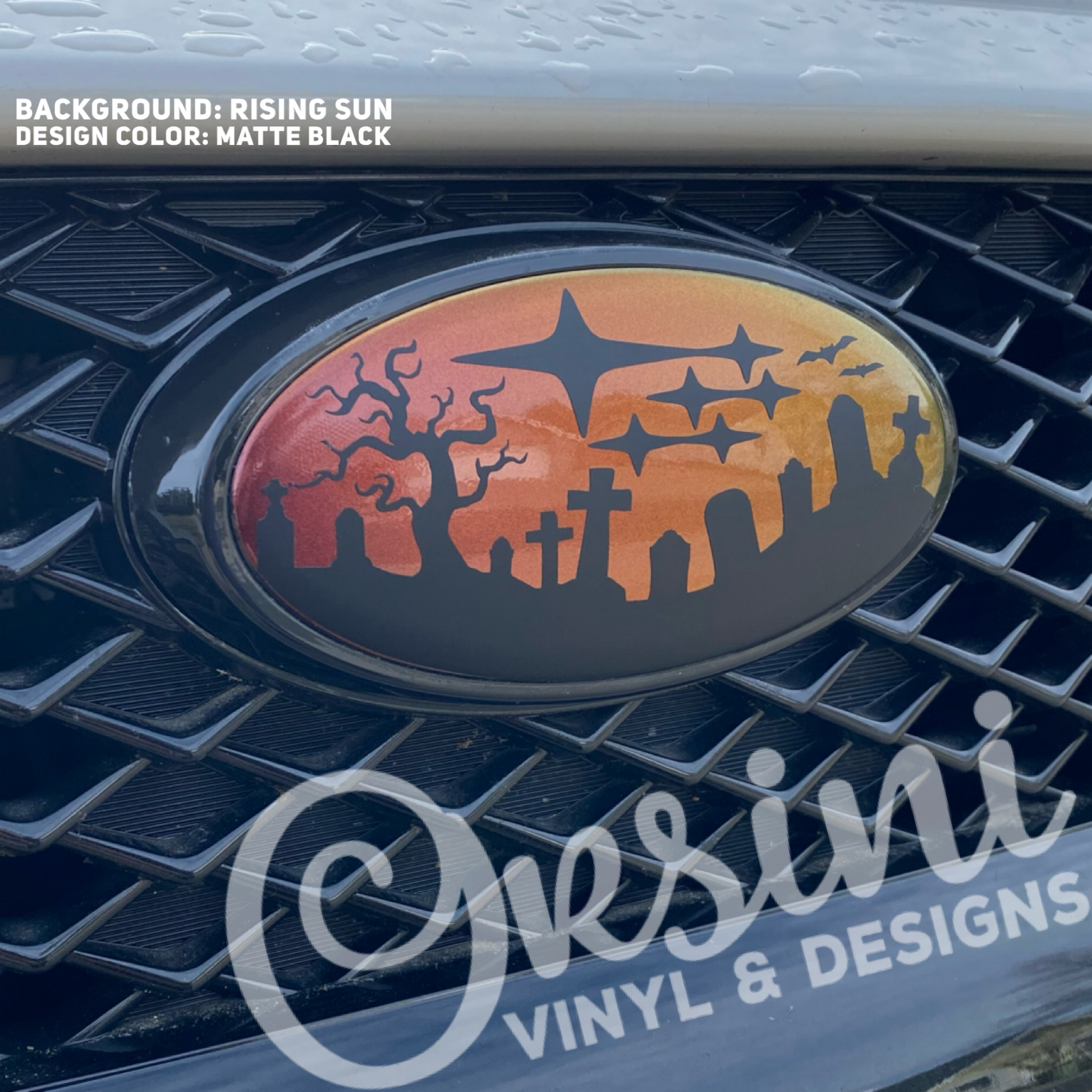 Subaru emblem cover deals