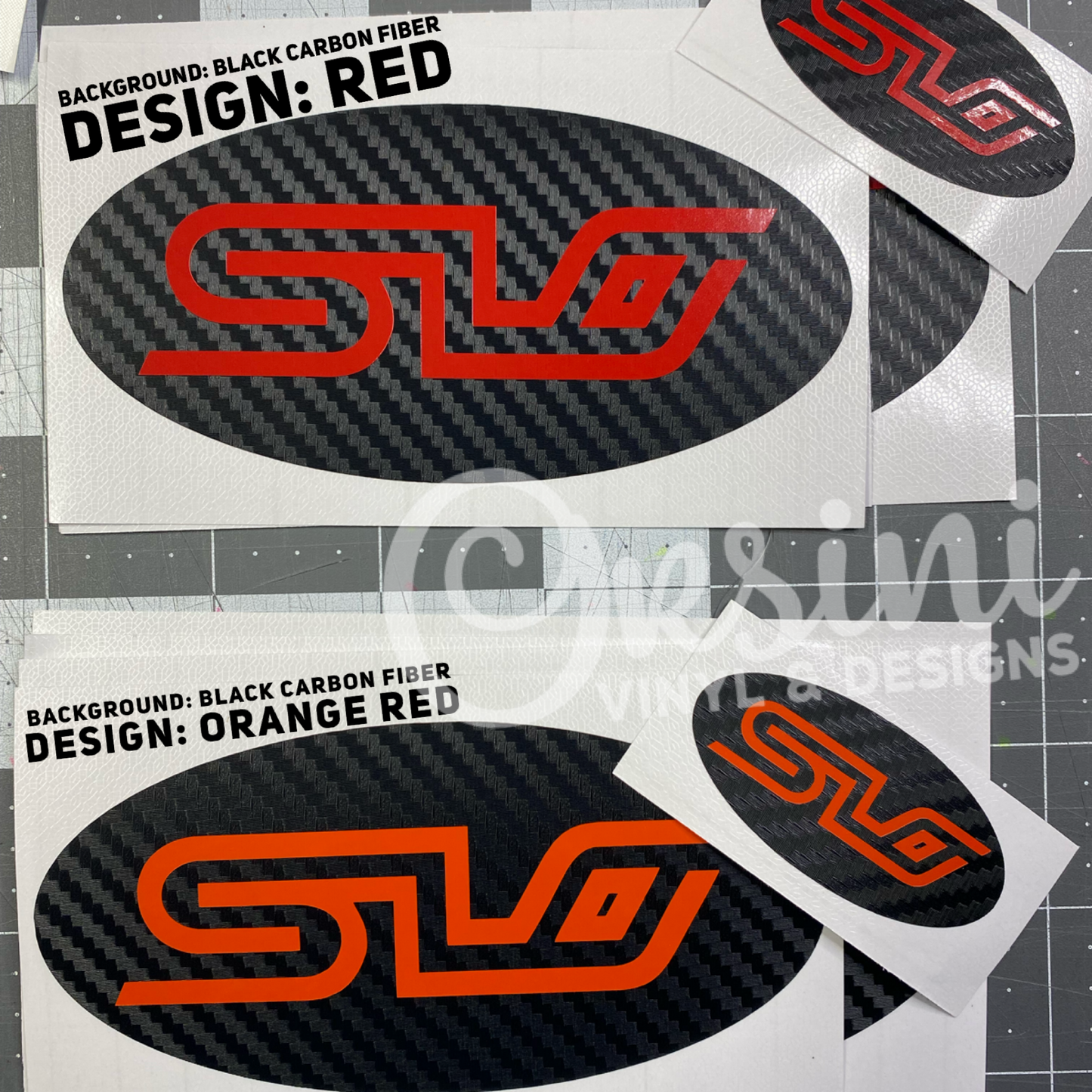 SLO Emblem Overlay Decal Set