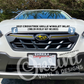 2021 -2023 Subaru Crosstrek Grille Winglet INLAYS