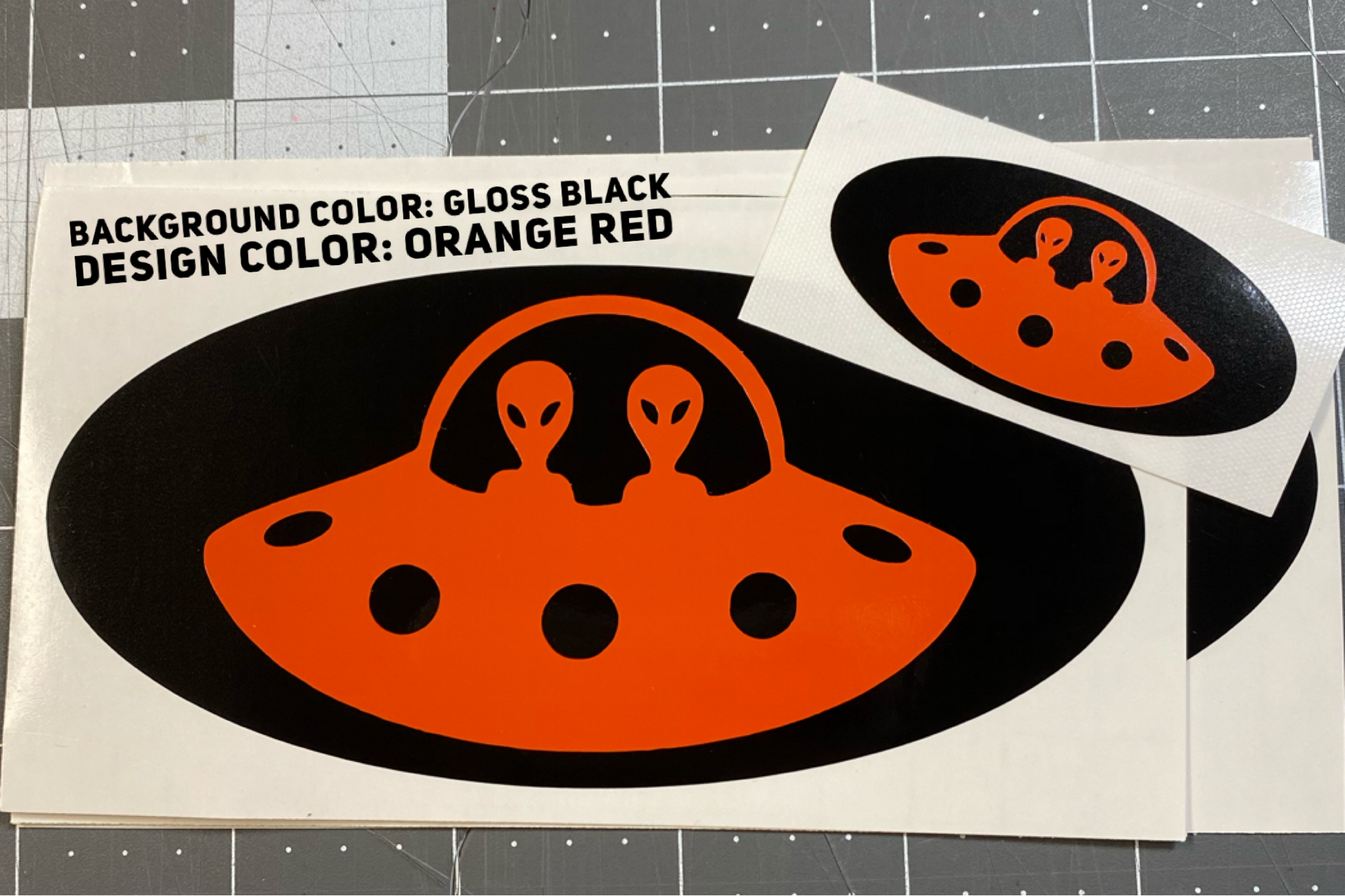 Alien And Ufo Window Decal Sticker | Custom Made In The USA | Fast Shipping - Foto 5