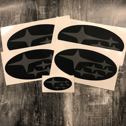 * Current Logo Emblem Overlay Decal Set