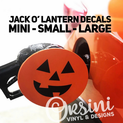 * Jack O'Lantern Decal (Multiple Sizes!)