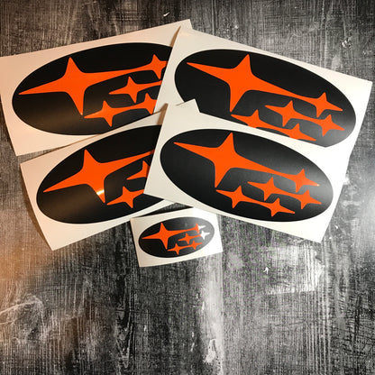 * Current Logo Emblem Overlay Decal Set